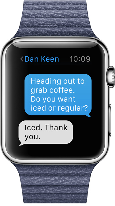Apple 1 messages large