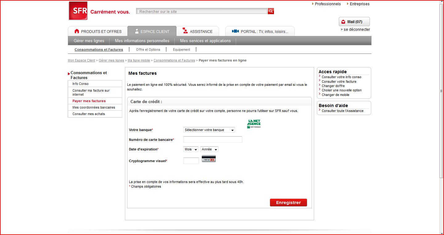 Faux mail capture grand